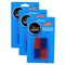 North/South Bar Magnets 3", Red/Blue Poles, 2 Per Pack, 3 Packs
